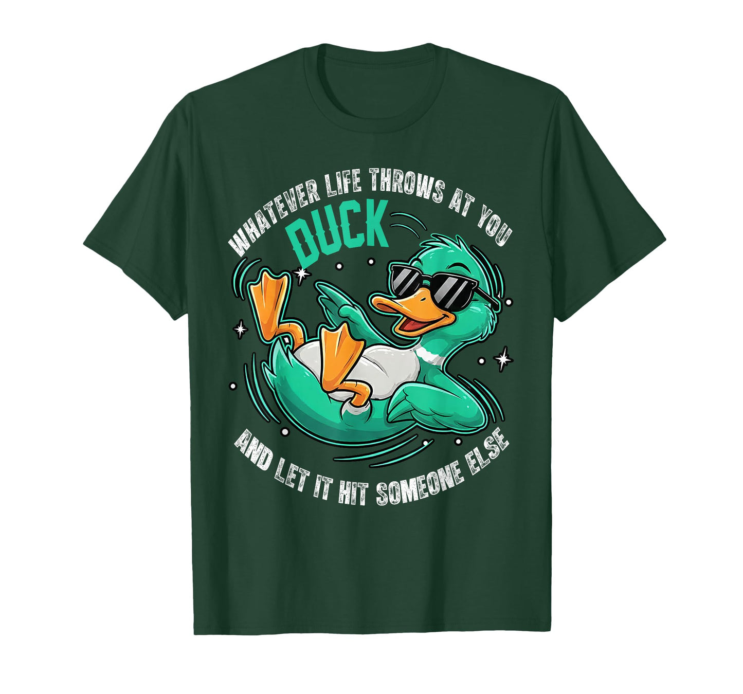 Funny Duck Graphic Tees Men Women Teens Funny Quote Gift T-Shirt