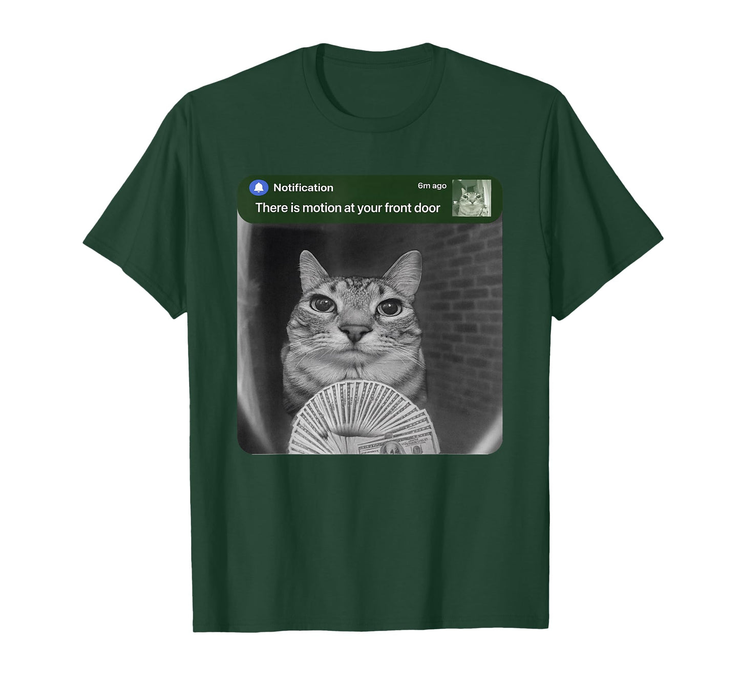 Ring Cat with Motion Meme T-Shirt