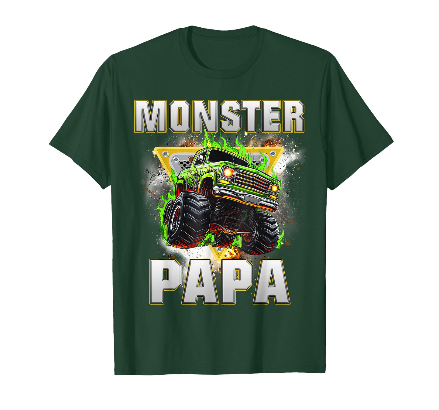 Monster Truck Papa Monster Truck Are My Jam Boys Kids T-Shirt