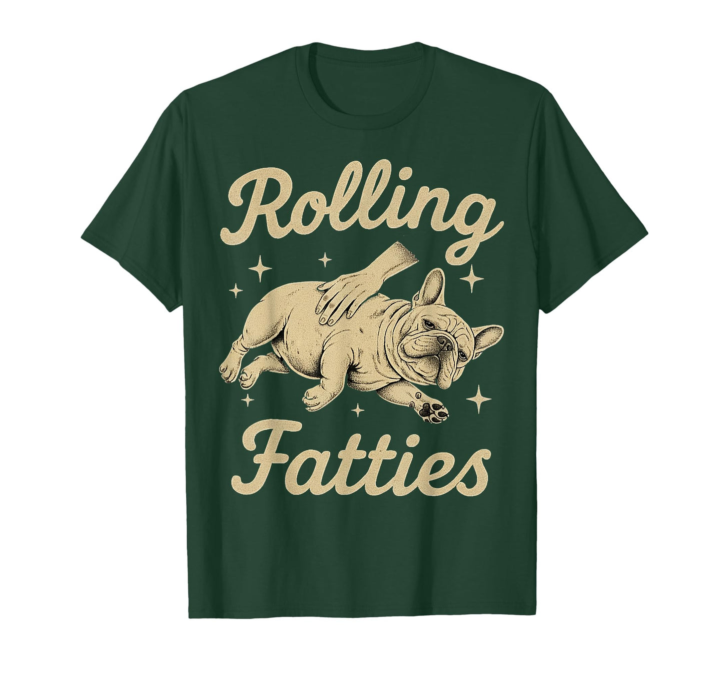 Funny Cute French Bulldog Lover Puppy Owner Bulldog Fatty T-Shirt