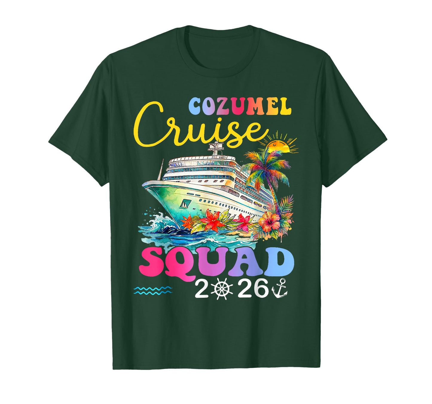 Cozumel-Cruise Squad 2026 Matching Group Cruise Trip T-Shirt
