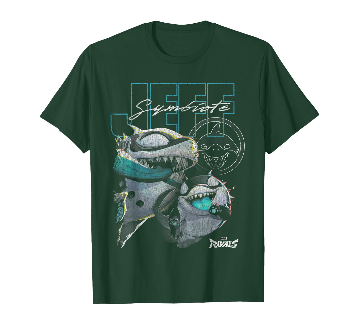 Marvel Rivals Jeff The Land Shark Symbiote Transformation T-Shirt