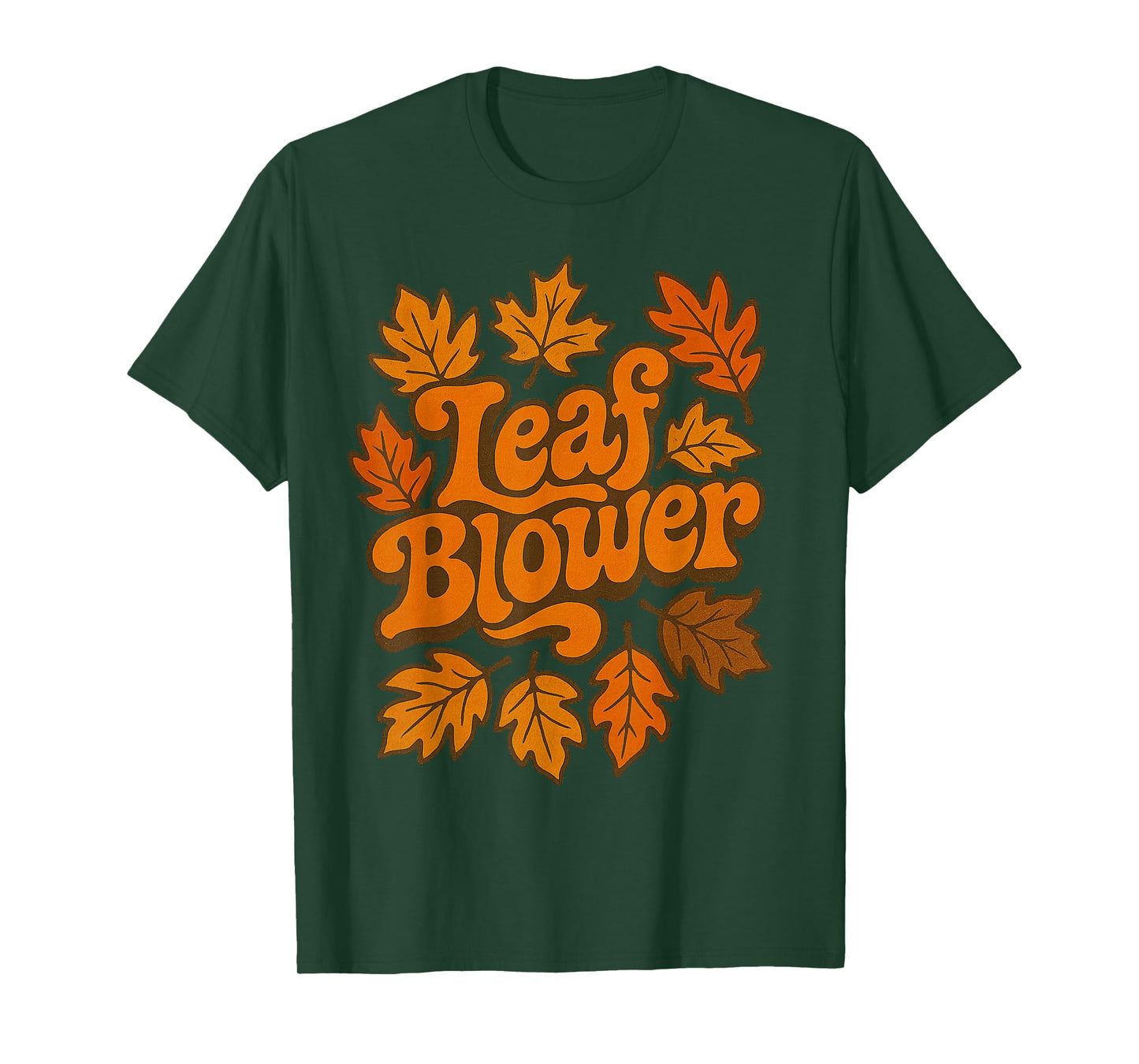 Funny Leaf Blower Joke Gardening T-Shirt
