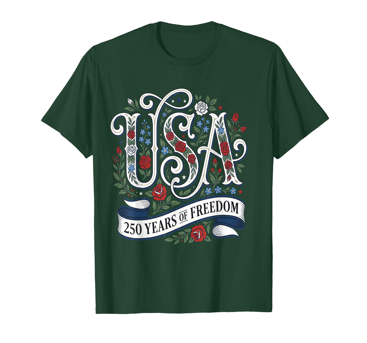 250th Anniversary USA Shirt Women Patriotic 4th of July T-Shirt