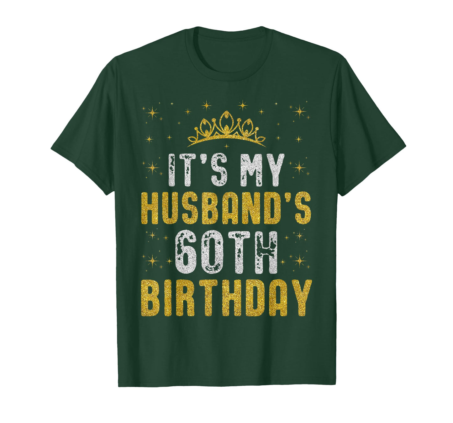 Happy It's My Husband's 60th Birthday 1965 60 Years Old T-Shirt