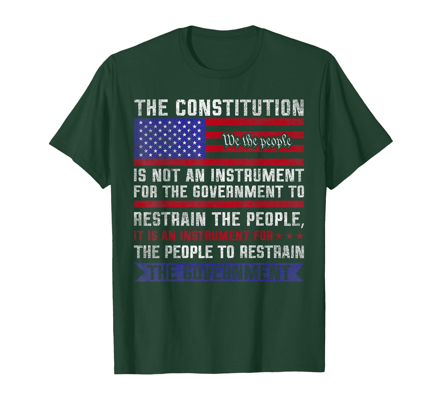 The Constitution Is An Instrument - US Patriotic T-Shirt