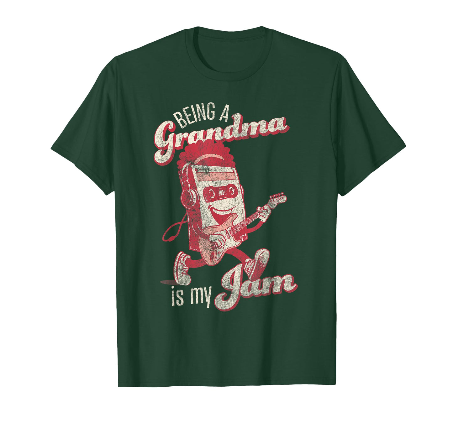Funny Retro Grandmother Being a Grandma is My Jam T-Shirt