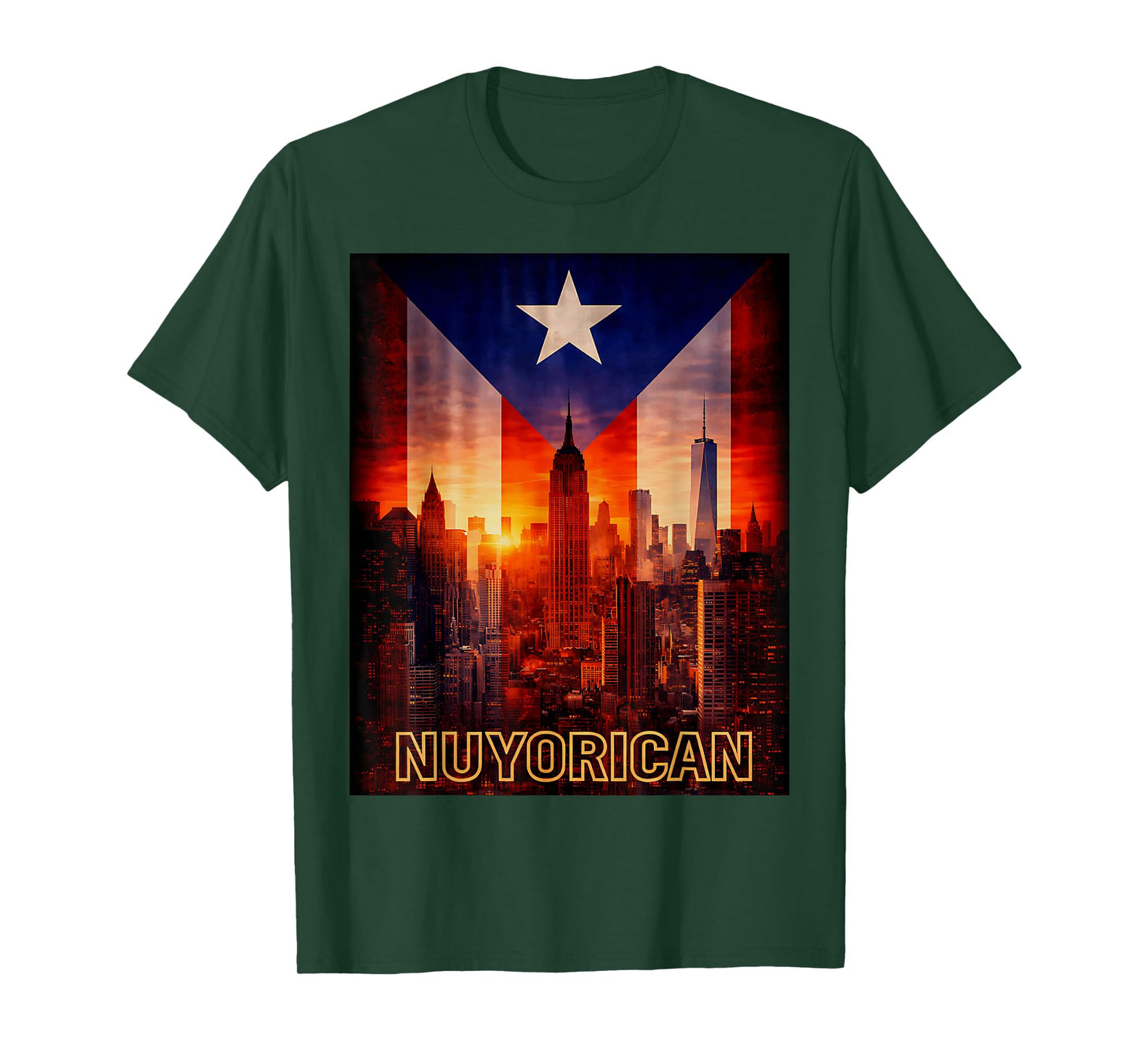 Puerto Rican NY Men Women Taino Flag Puerto Rico Nuyorican T-Shirt