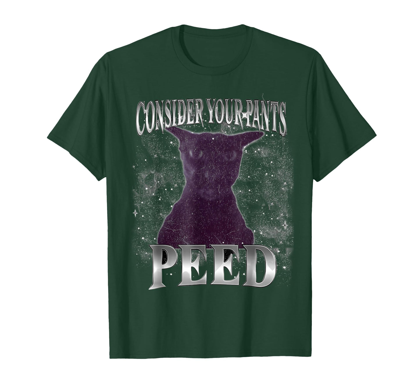 Funny Humor Consider Your Pants Peed Silly Cat Meme Saying T-Shirt