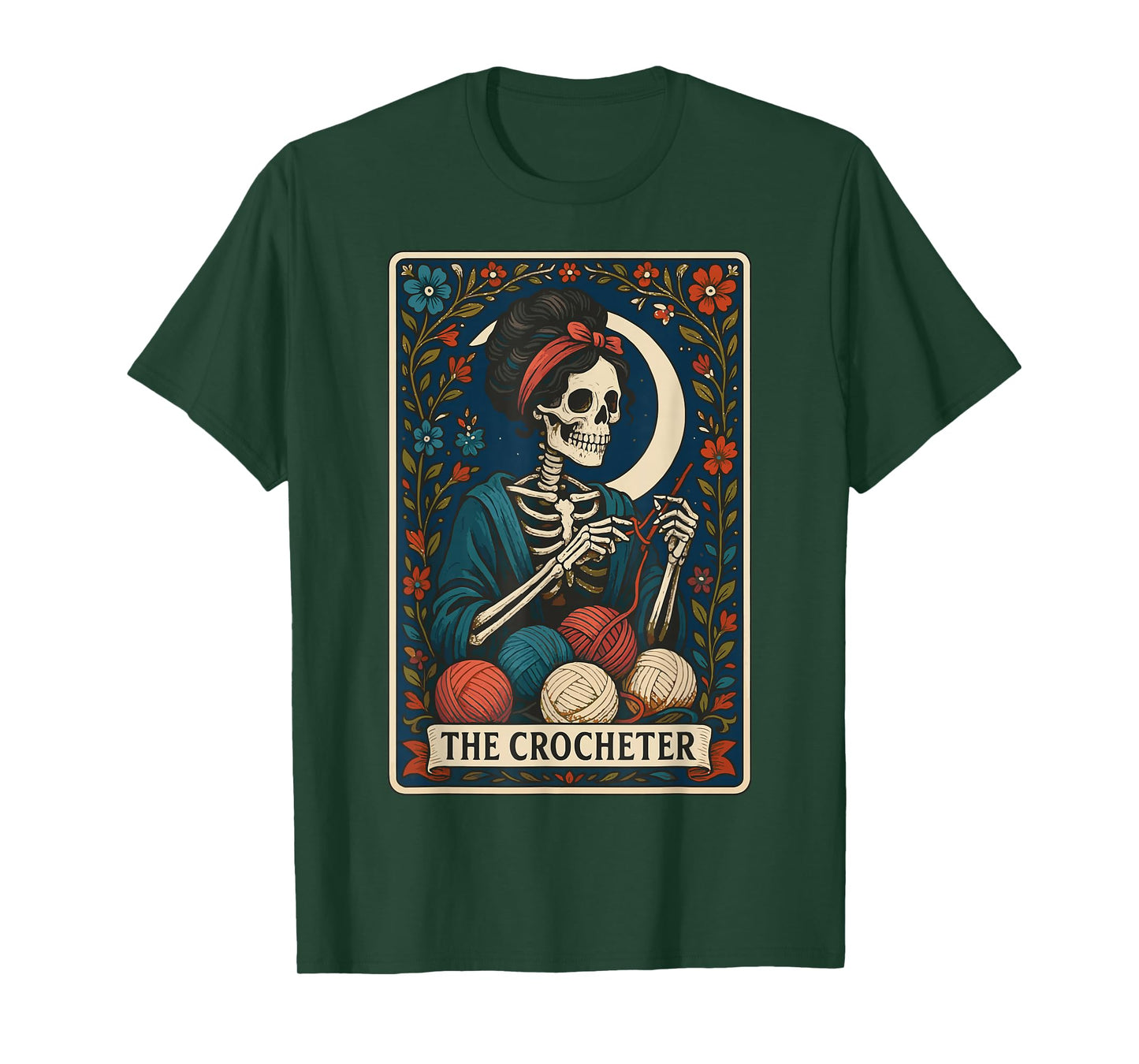 The Crocheter Tarot Card T-Shirt