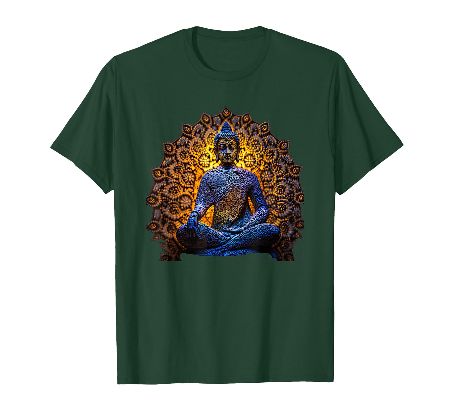 Buddha Statue Yoga Buddhist Zen Buddhism Meditation T-Shirt