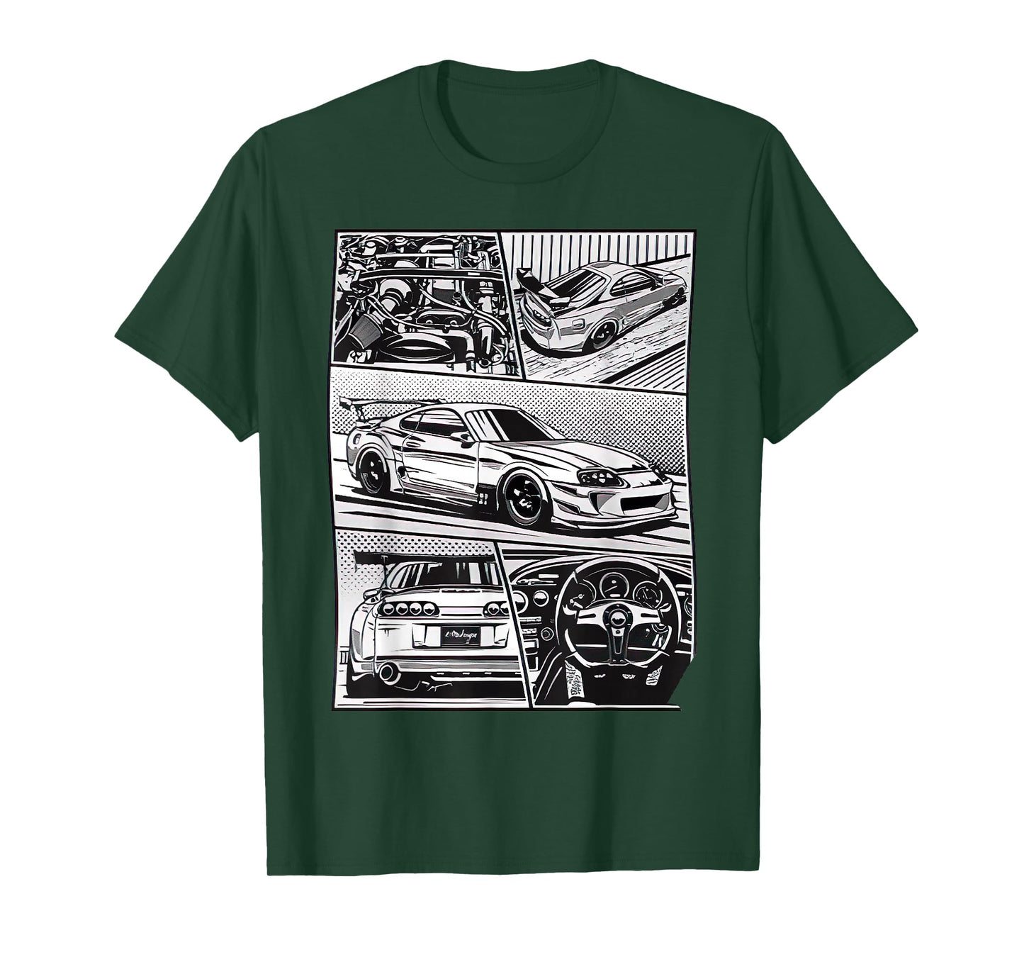 Supra JDM comic book, nice gift idea for men and women T-Shirt