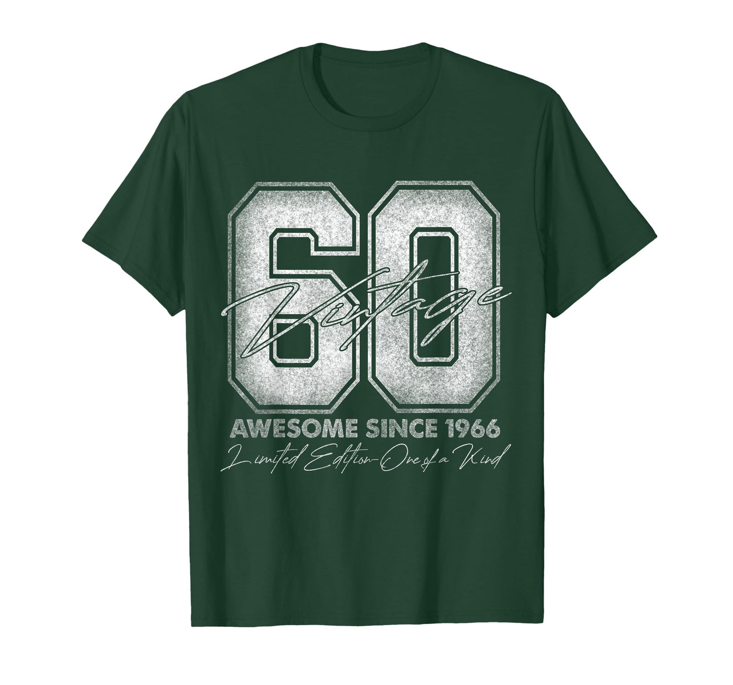 60 Year Old Gifts Vintage 1966 Limited Edition 60th Birthday T-Shirt