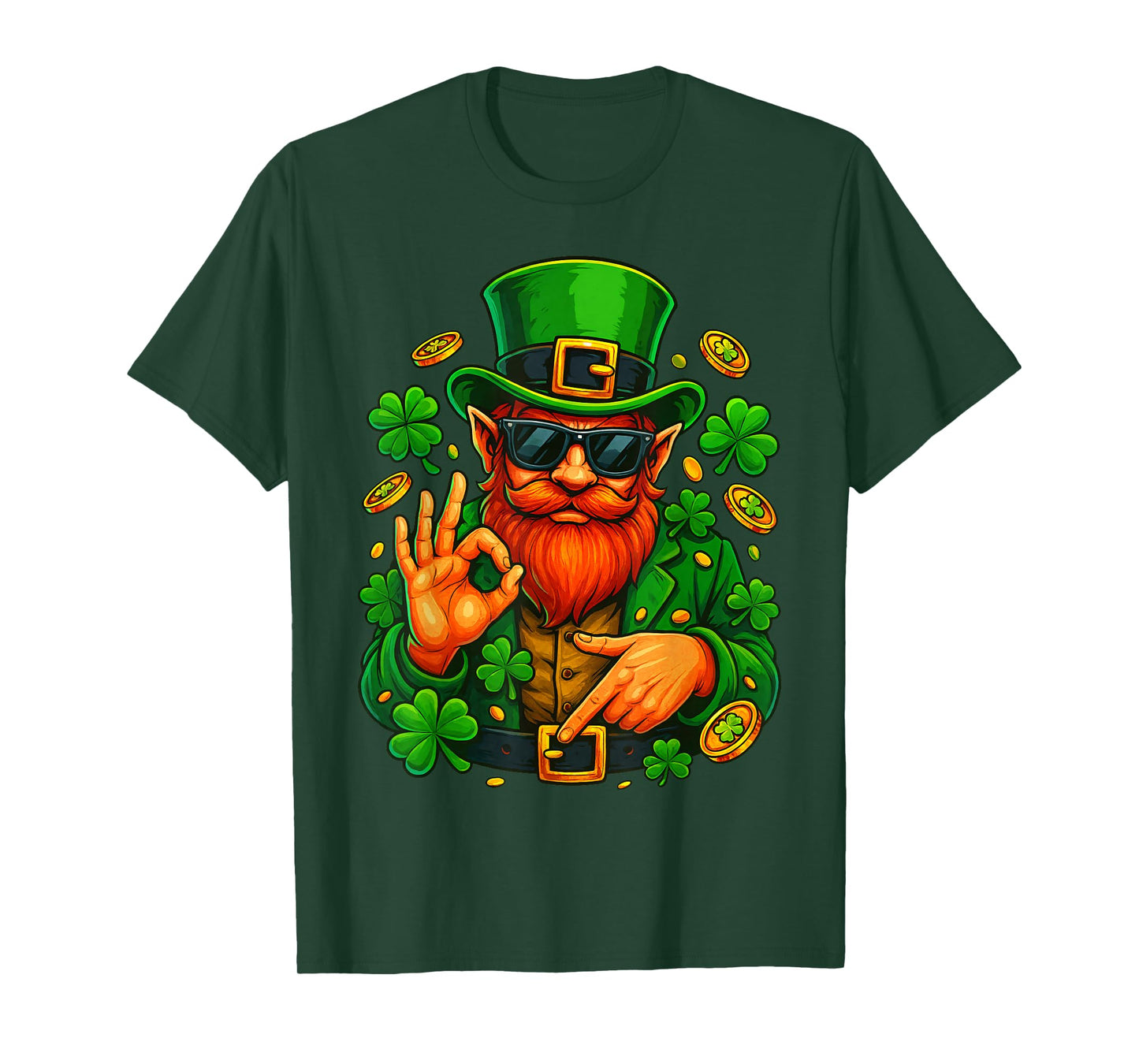 67 Six Seven Gen Alpha Slang Leprechaun Funny St. Patricks T-Shirt
