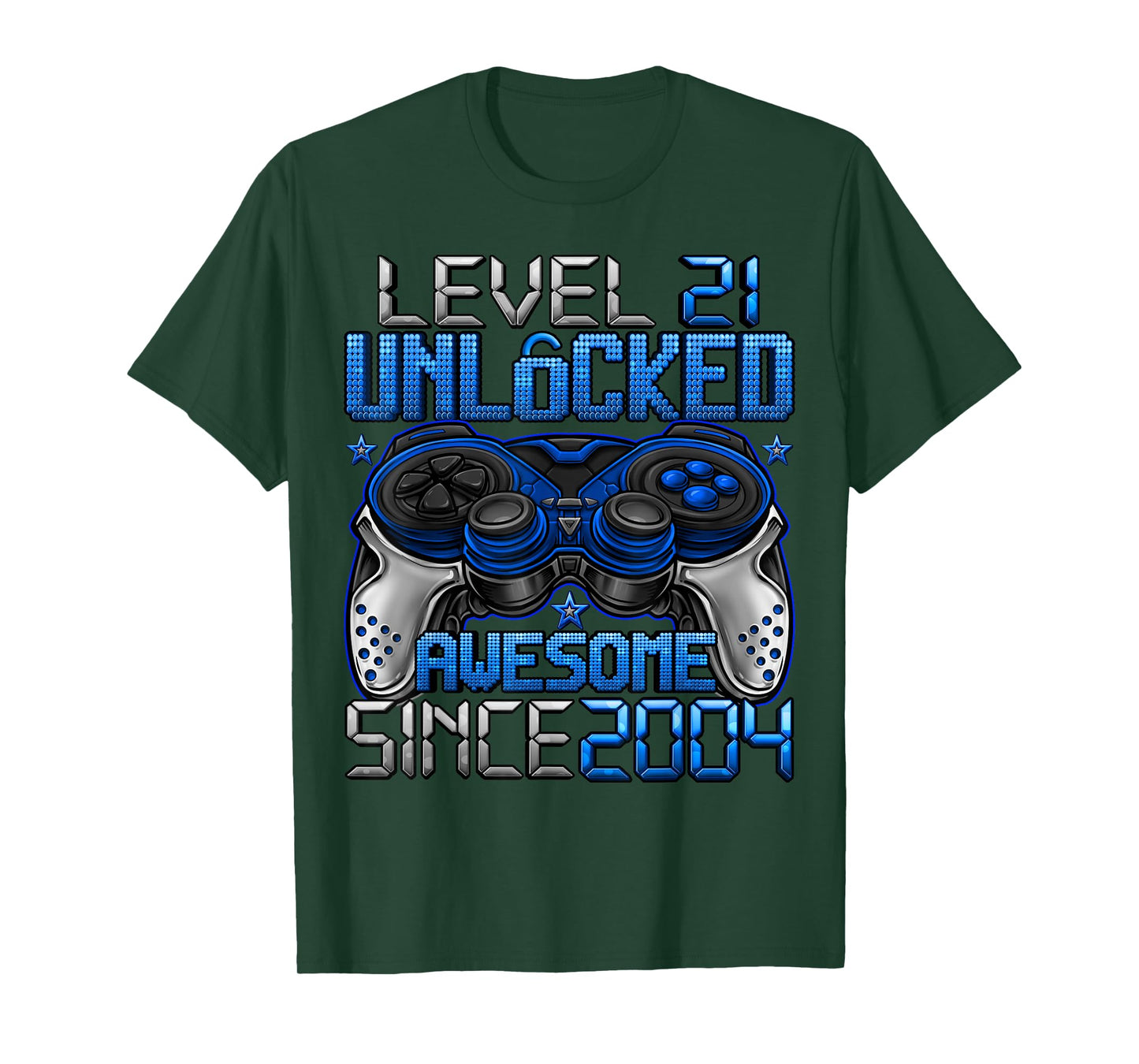 Level 21 Unlocked 21 Year Old Gifts Boys 21st Birthday Boy T-Shirt