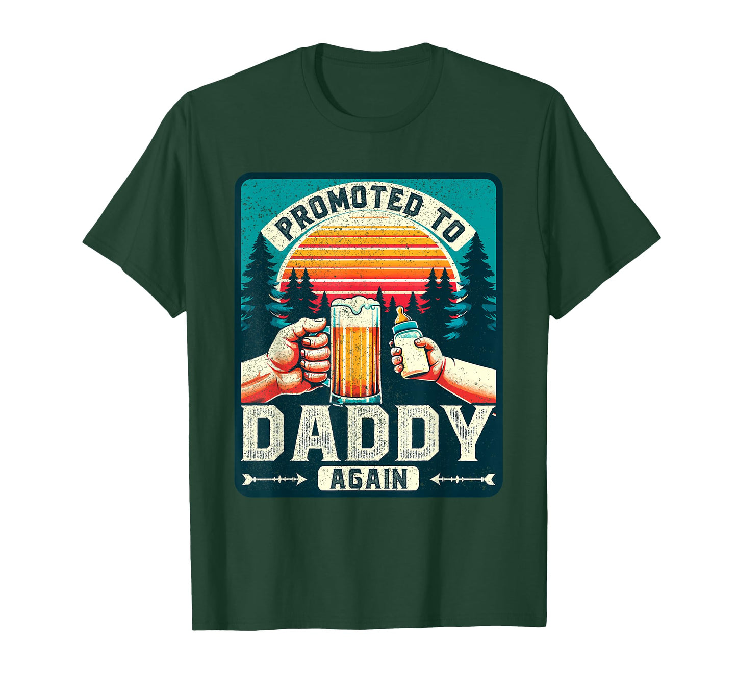 Promoted to Daddy Again, Soon to Be New Future Dad to Be T-Shirt