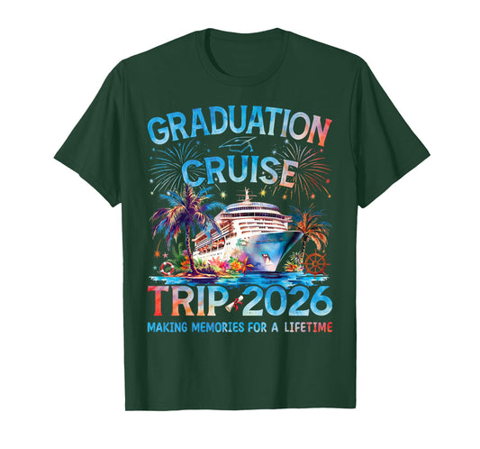 Graduation Cruise Trip 2026 Its a Senior Grad Vacation Squad T-Shirt