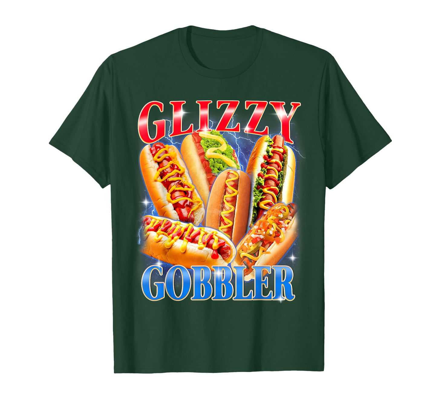 Funny Glizzy Gobbler Meme Hilarious Hot Dog Glizzy Lovers T-Shirt