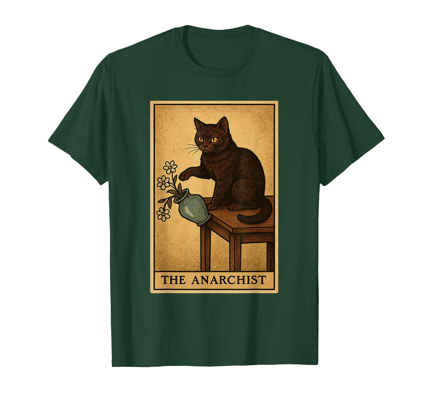 Cat Lover Shirt Cat Tarot Card Tshirt Men Women Kids T-Shirt