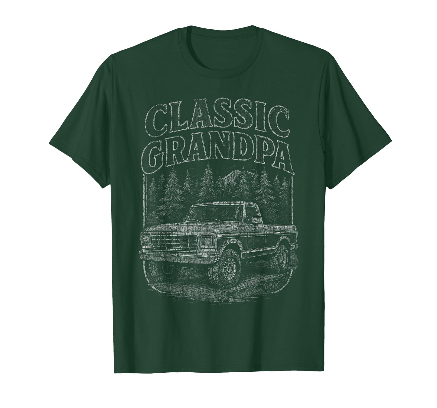 Funny Classic Grandpa Vintage Truck T-Shirt Old Pickup Truck T-Shirt