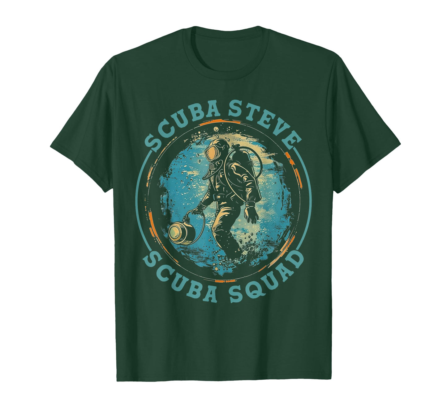 Scuba Squad Seal Steve Shirt Funny Scuba Diving T-Shirt