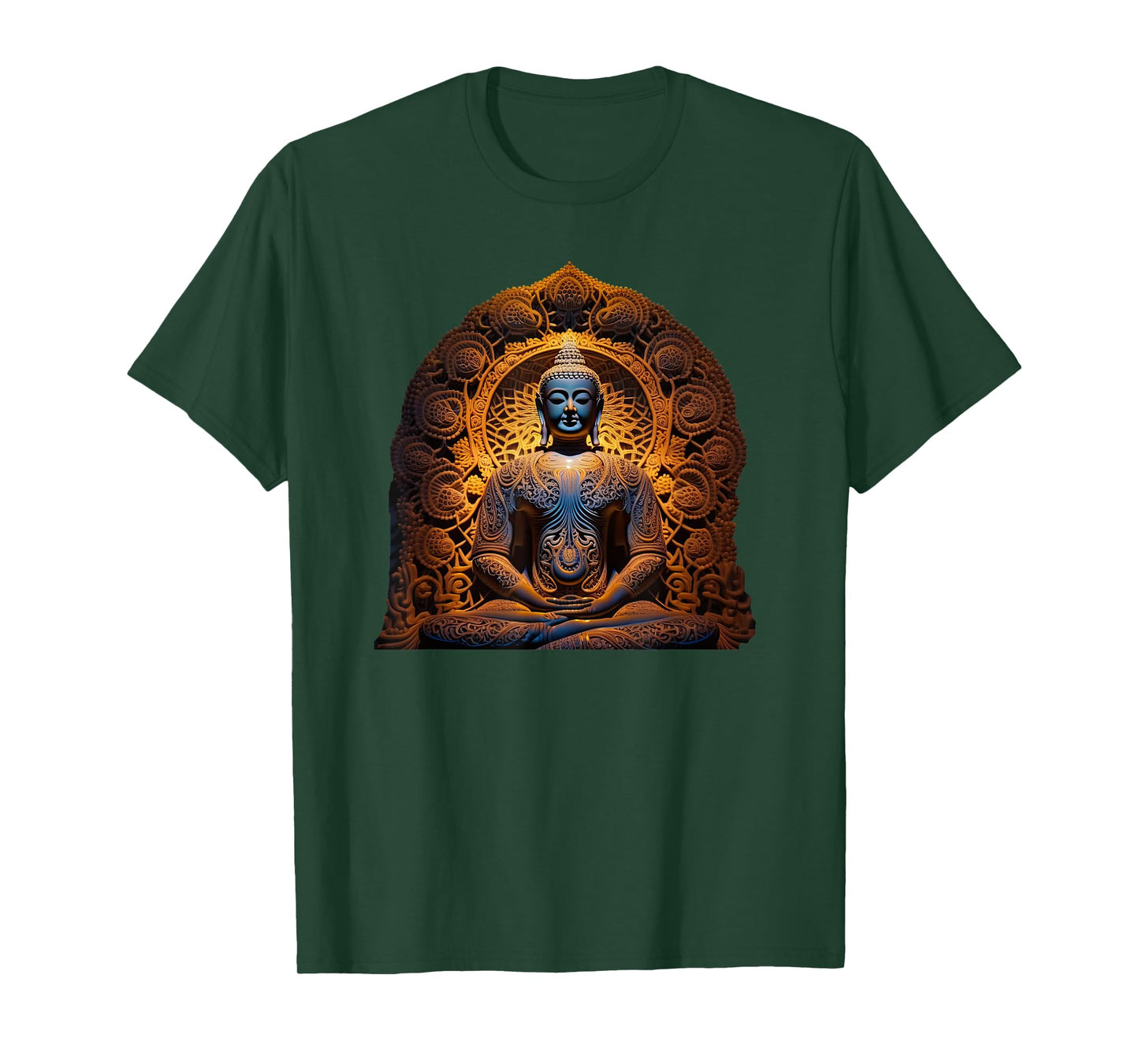 Buddha Statue Yoga Buddhist Zen Buddhism Meditation T-Shirt