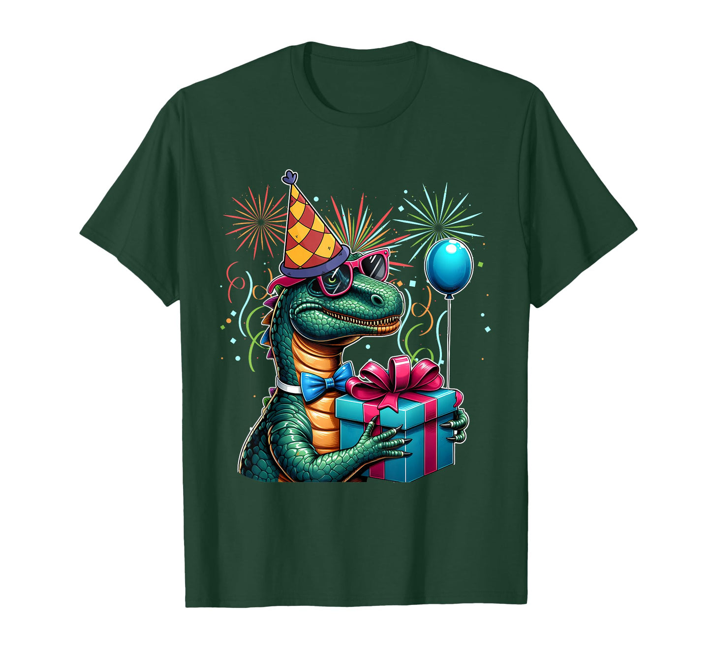 Adult Dinosaur Birthday T Rex Party For Kids Adult Birthday T-Shirt