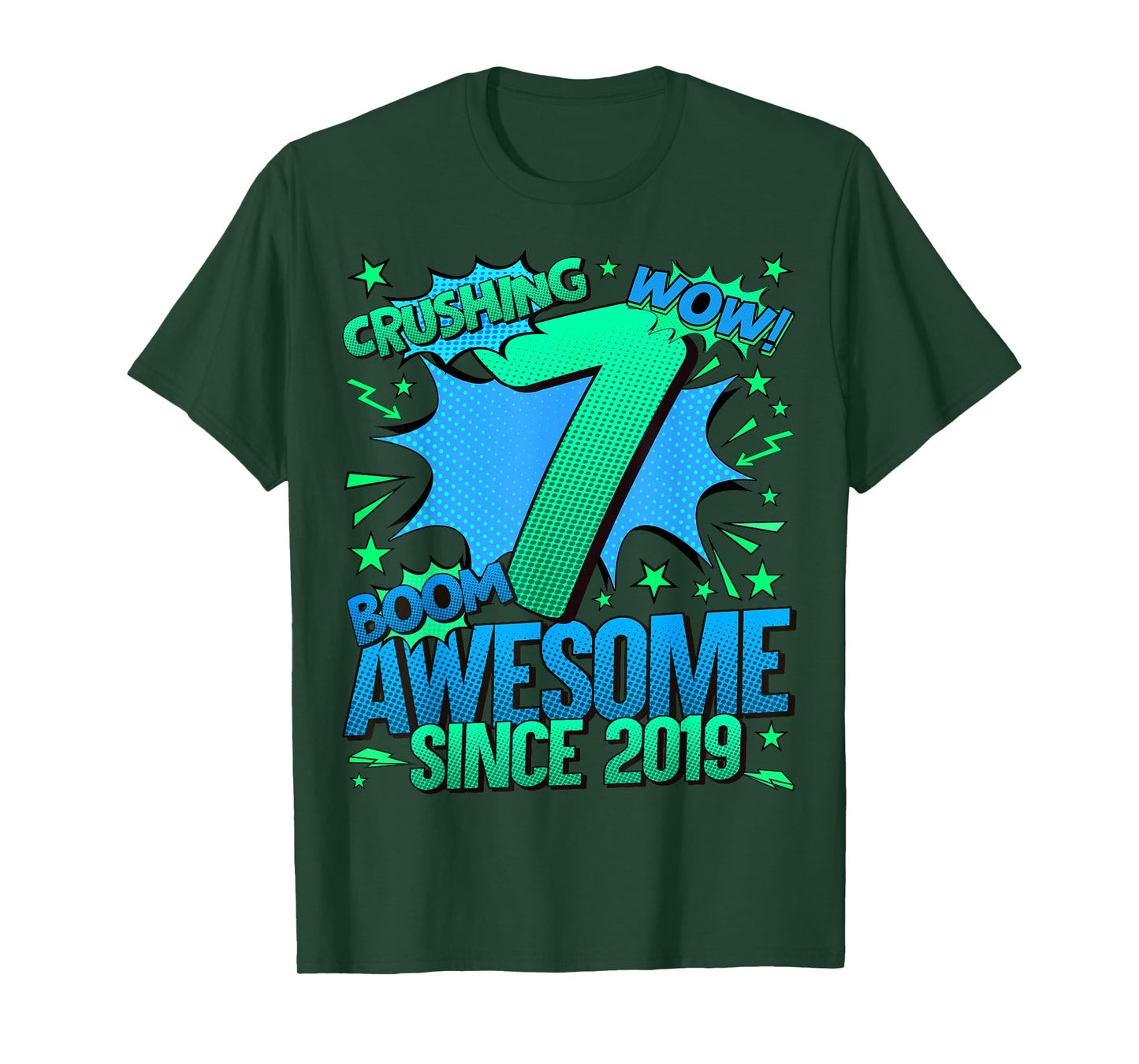 7 Year Old Gifts for Boys 7th Birthday Boy 7 Year Old Boy T-Shirt