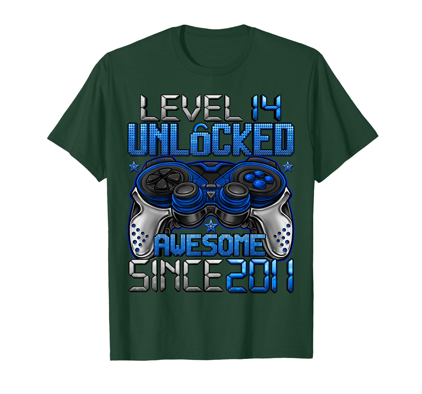 Level 14 Unlocked 14 Year Old Gifts Boys 14th Birthday Boy T-Shirt