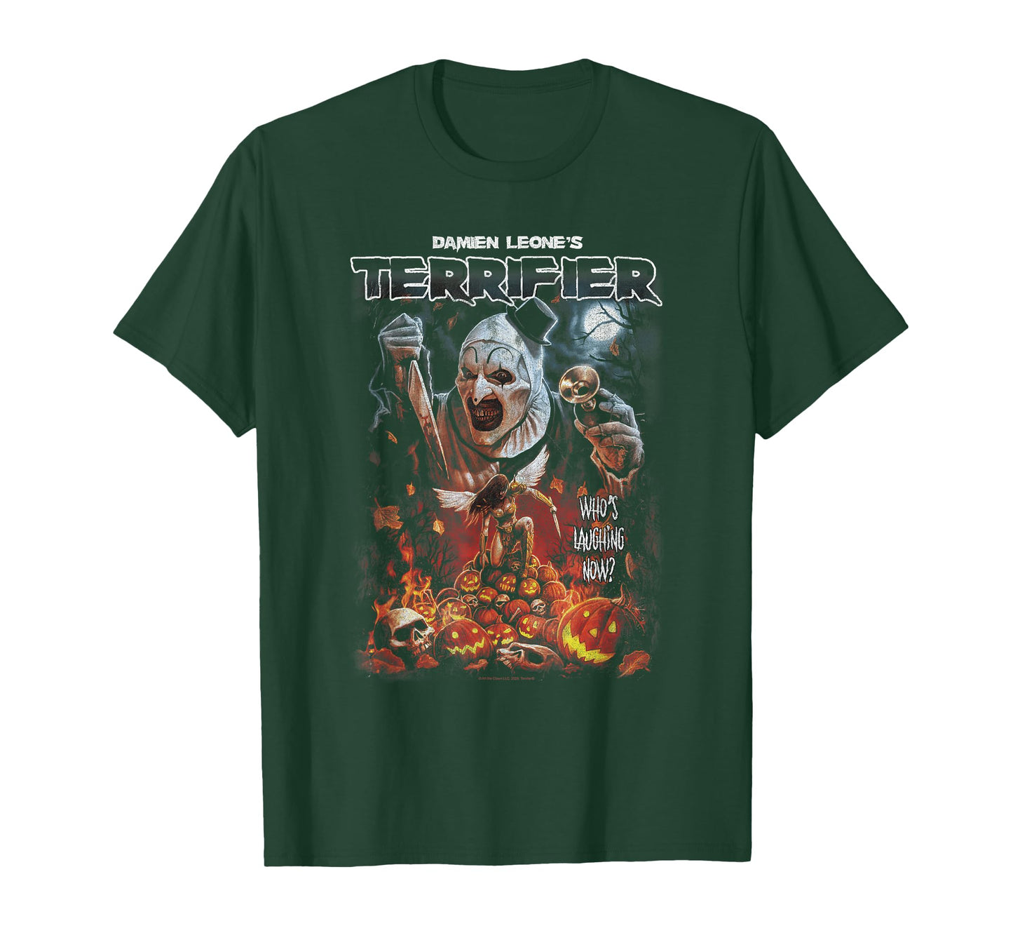 Terrifier Art the Clown Halloween Poster Horror Movie T-Shirt