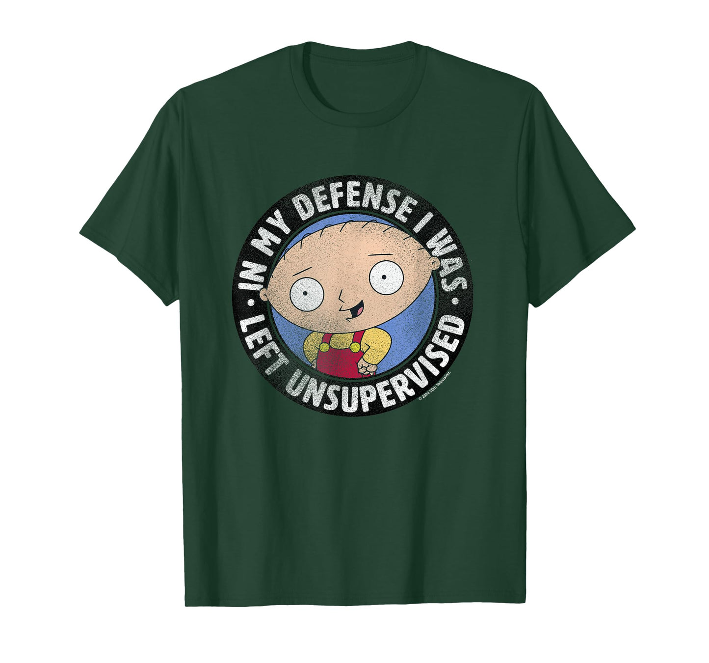 Family Guy Stewie I Was Left Unsupervised T-Shirt