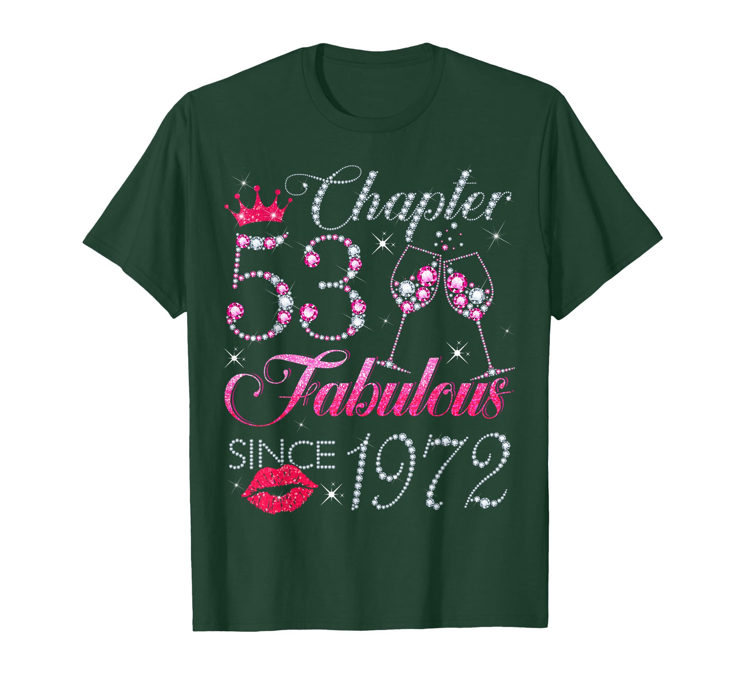Chapter 53 Fabulous Since 1972 53rd Birthday Gift For Women T-Shirt