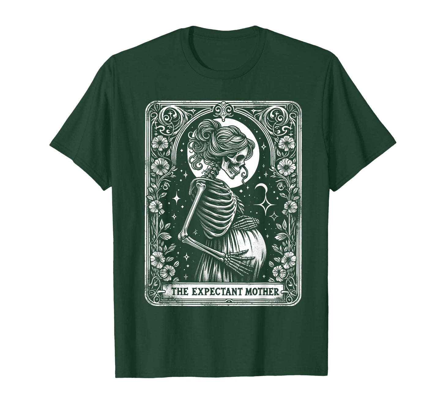 The Expectant Mother Halloween Pregnancy Pregnant Spooky Mom T-Shirt