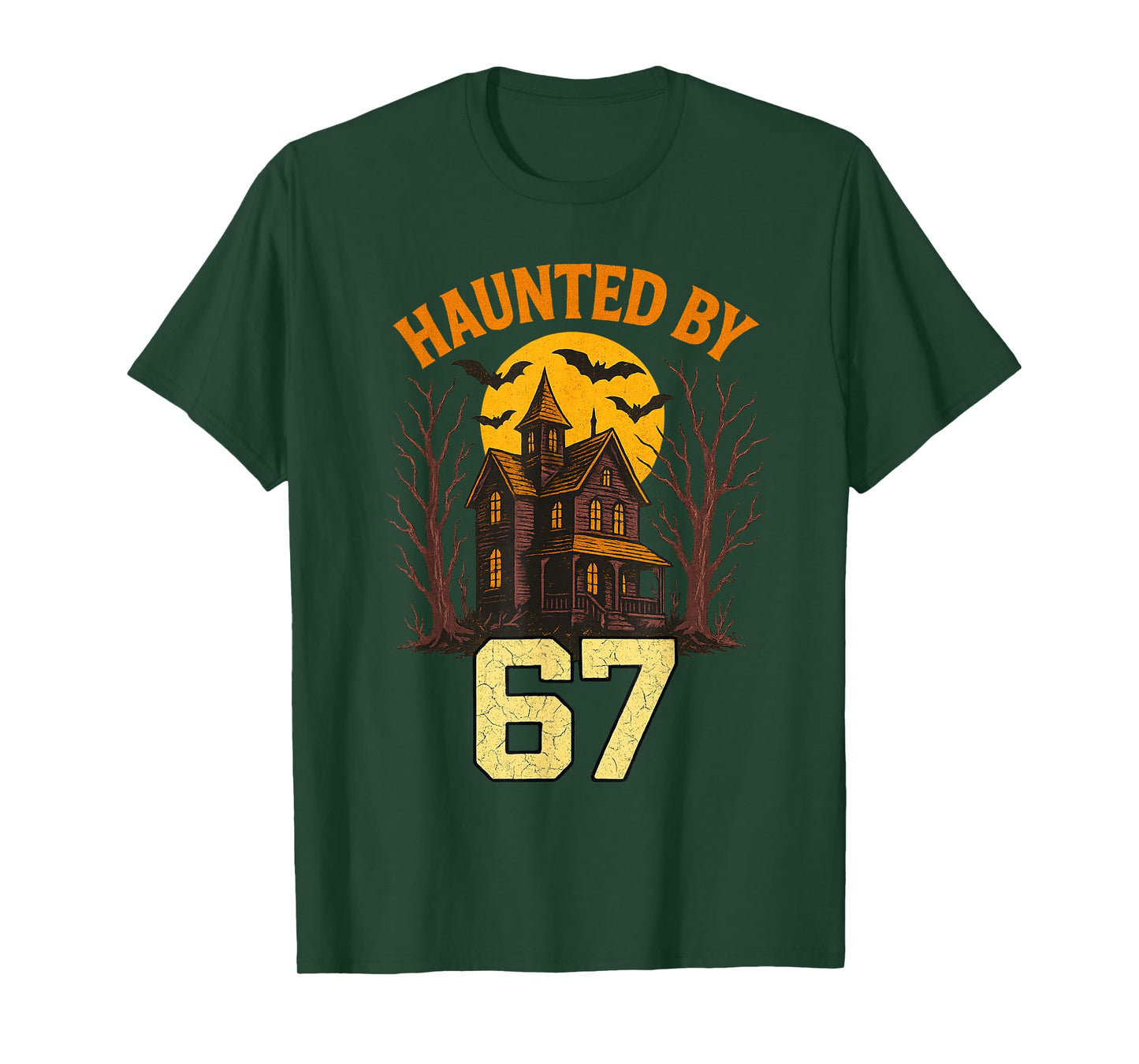 67 Meme Trendy Halloween Funny Six Seven Gen Alpha Teen Boys T-Shirt