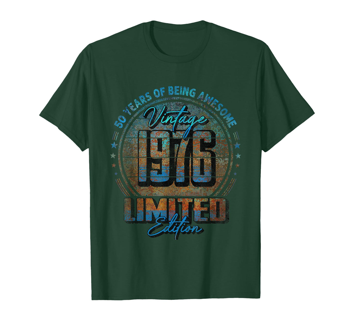 Vintage 1976 Limited Edition Shirt 50 Year Old 50th Birthday T-Shirt