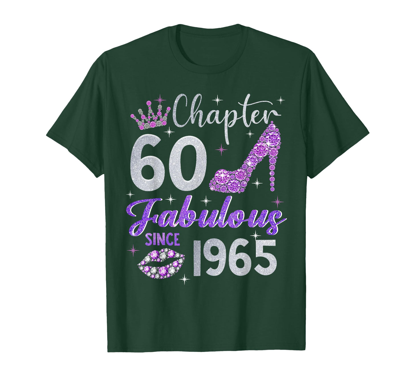 Chapter 60 Fabulous Since 1965 60th Birthday Women Girl T-Shirt