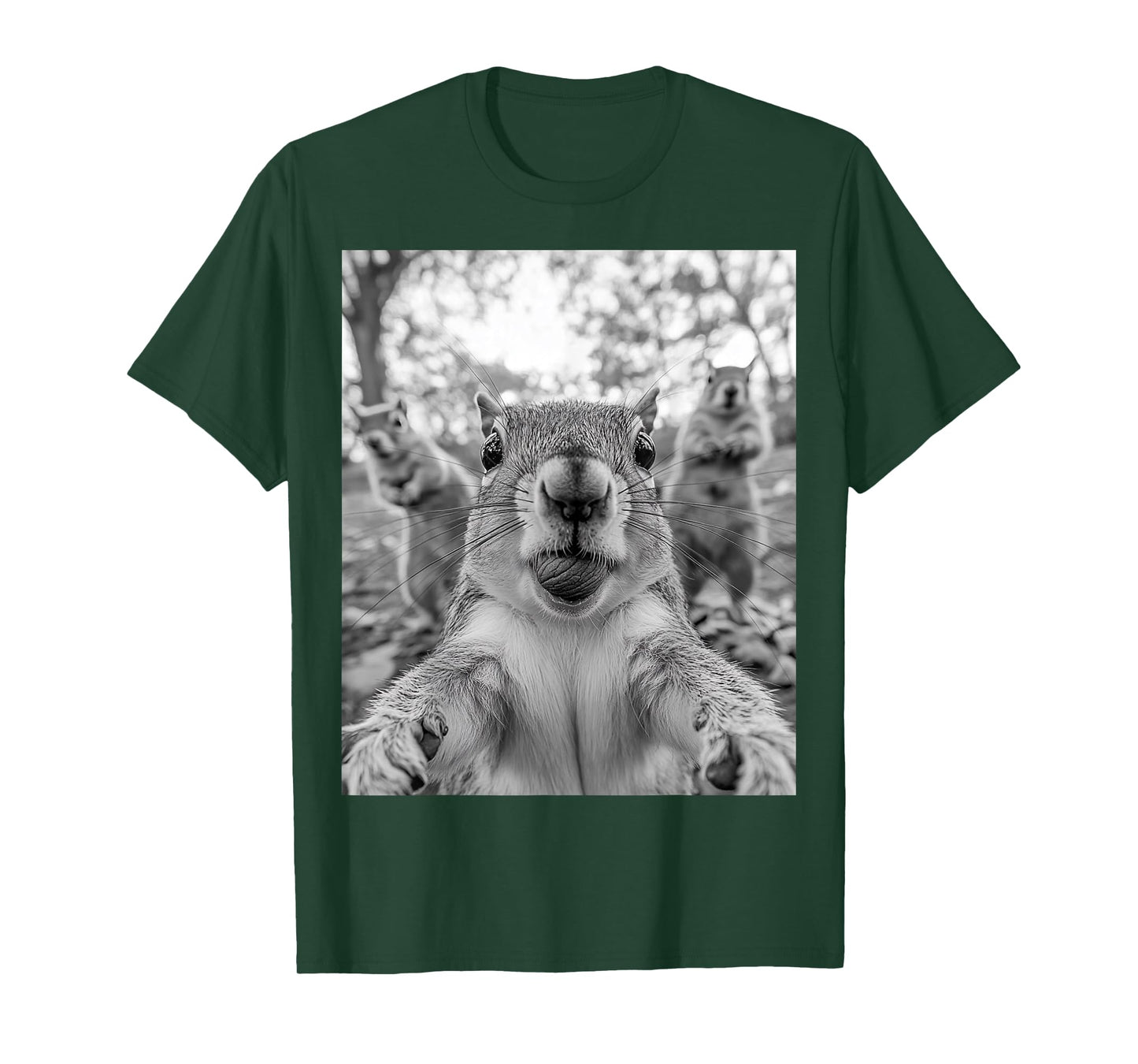 Cute Squirrel Selfie T-Shirt