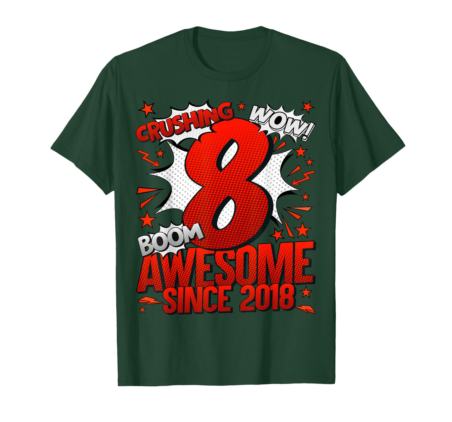 8 Year Old Gifts for Boys 8th Birthday Boy 8 Year Old Boy T-Shirt