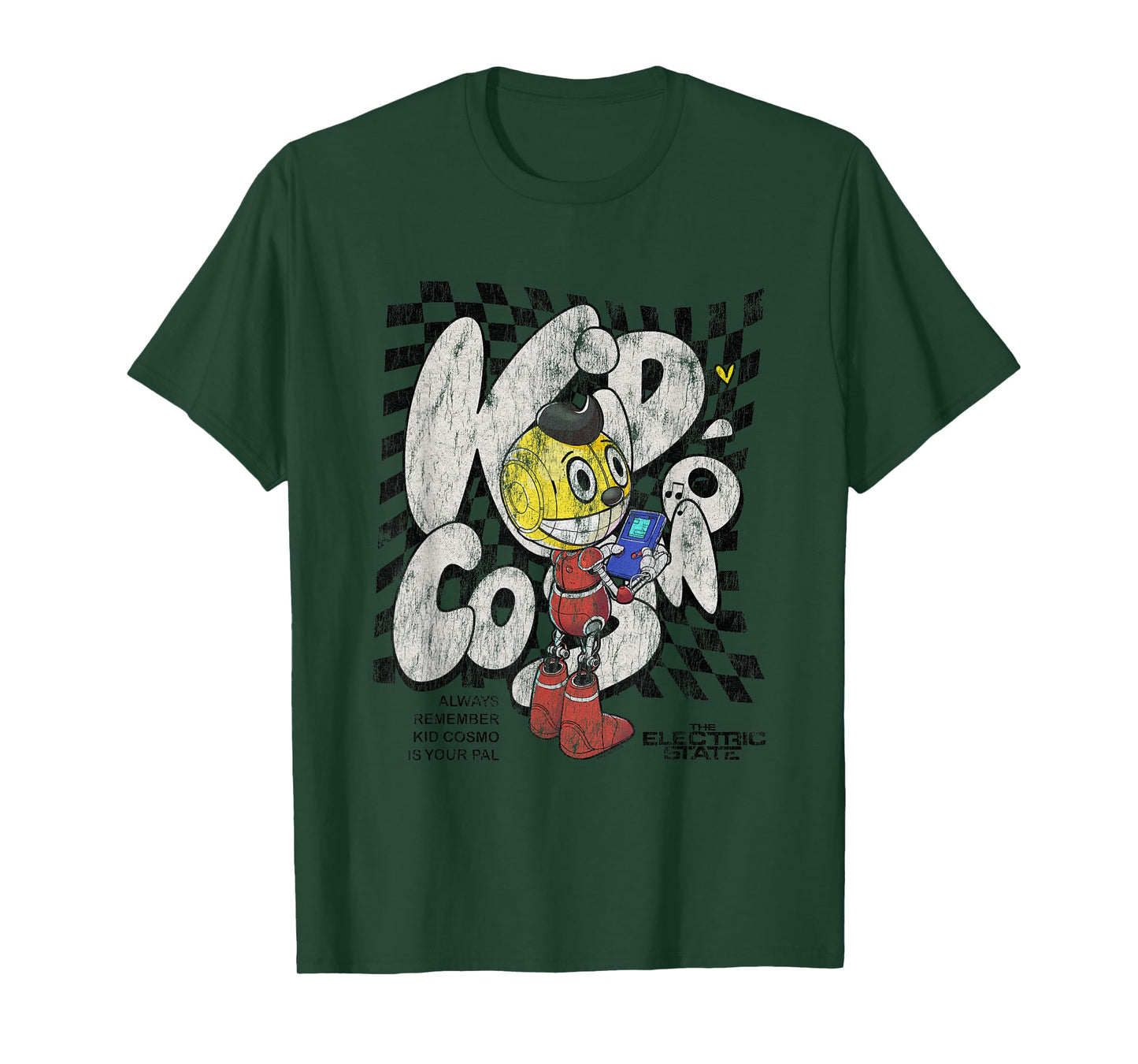 The Electric State Kid Cosmo Is Your Pal Distressed Poster T-Shirt