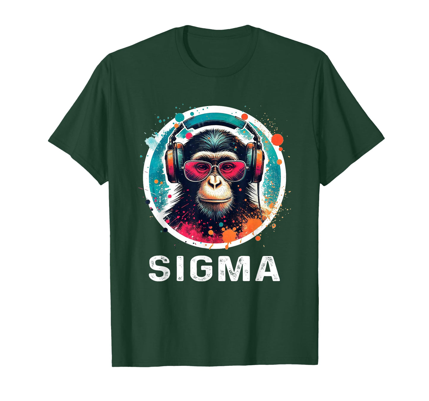 Sigma Meme Shirts Ironic Meme Shirt Funny Sigma Shirt Monkey T-Shirt