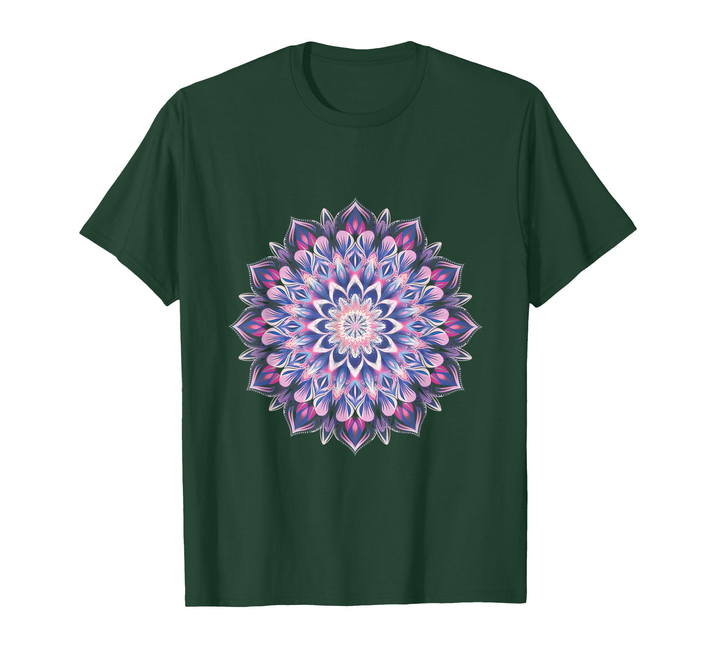 Boho Yoga Art Spiritual Meditation Sacred Geometry T-Shirt
