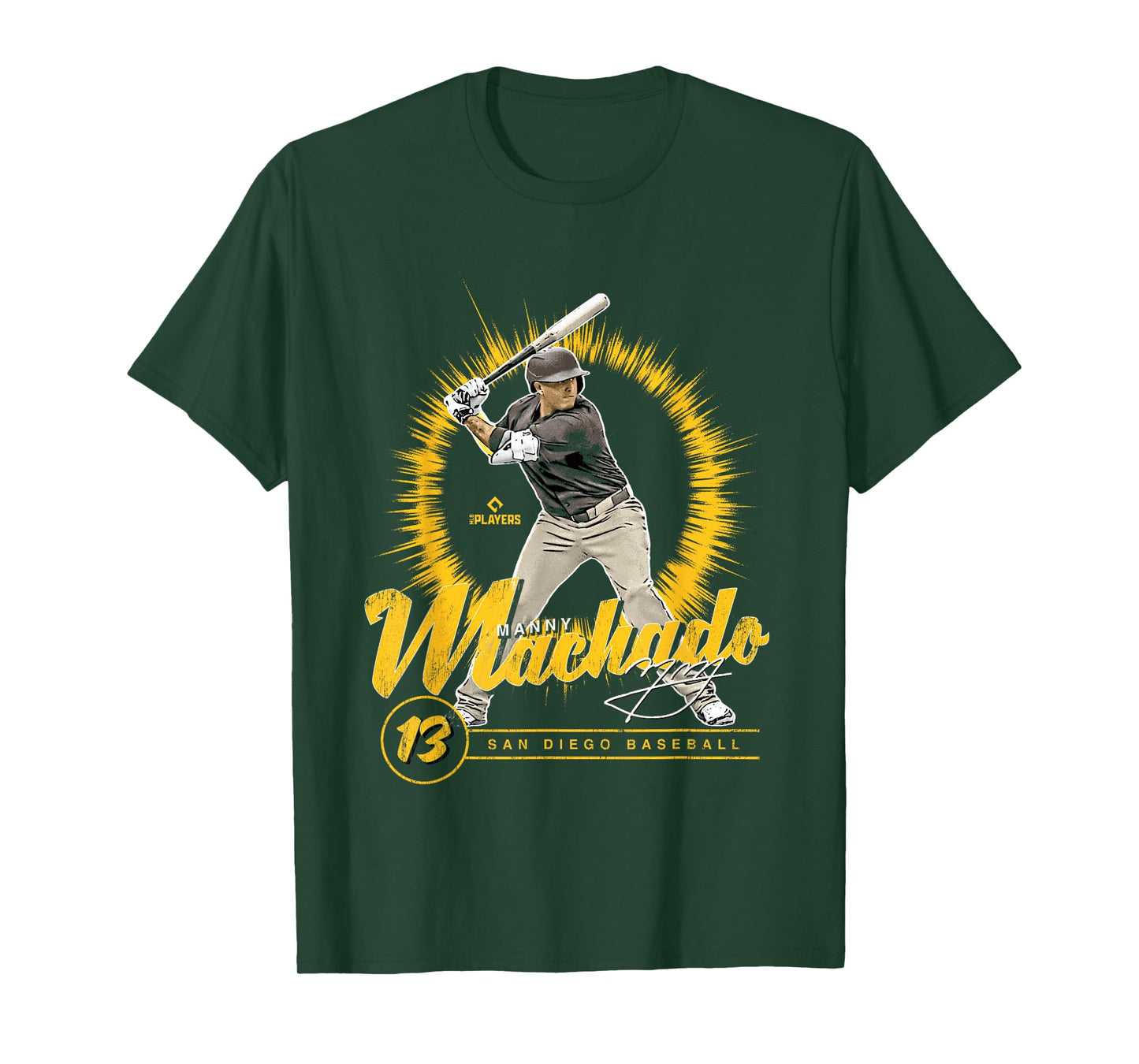 Manny Machado | San Diego MLB Baseball Players| MLBMMA305N T-Shirt