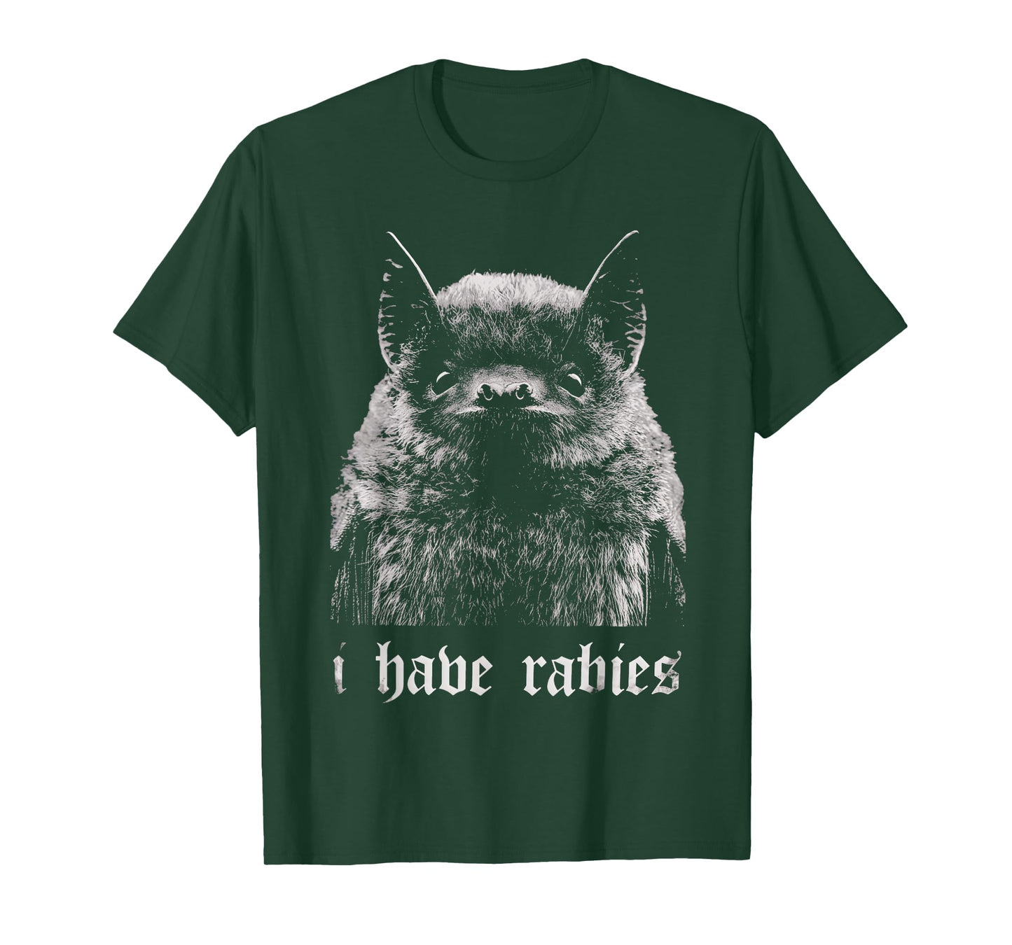 I Have Rabies Funny Bat T-Shirt
