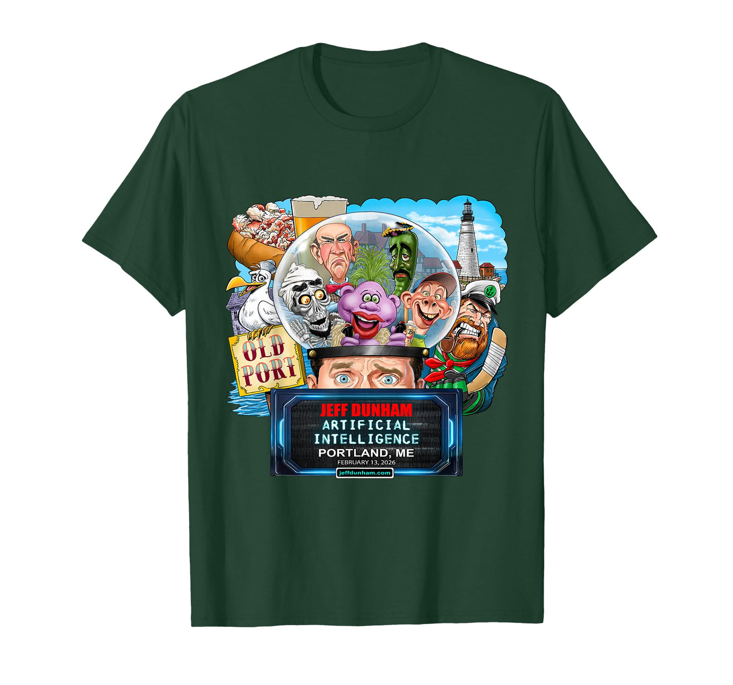 Jeff Dunham Portland, ME (2026) T-Shirt