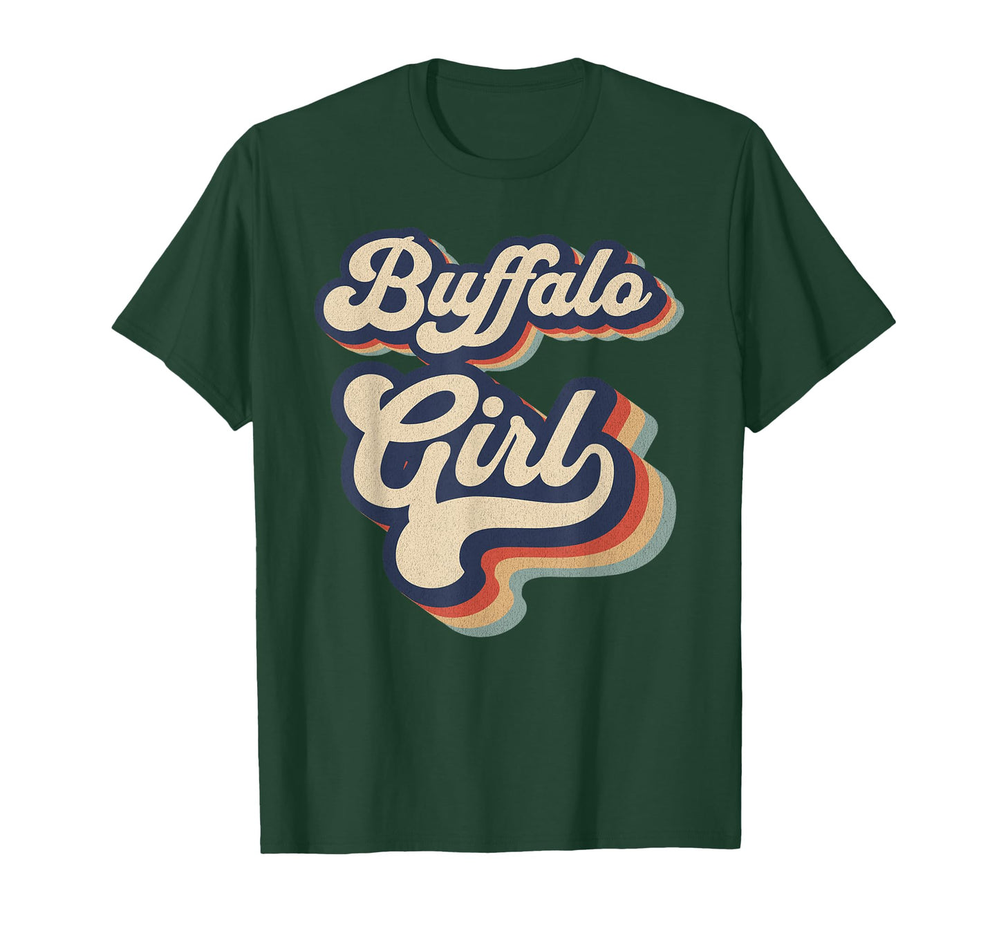 Vintage Design For Girls From Buffalo New York T-Shirt