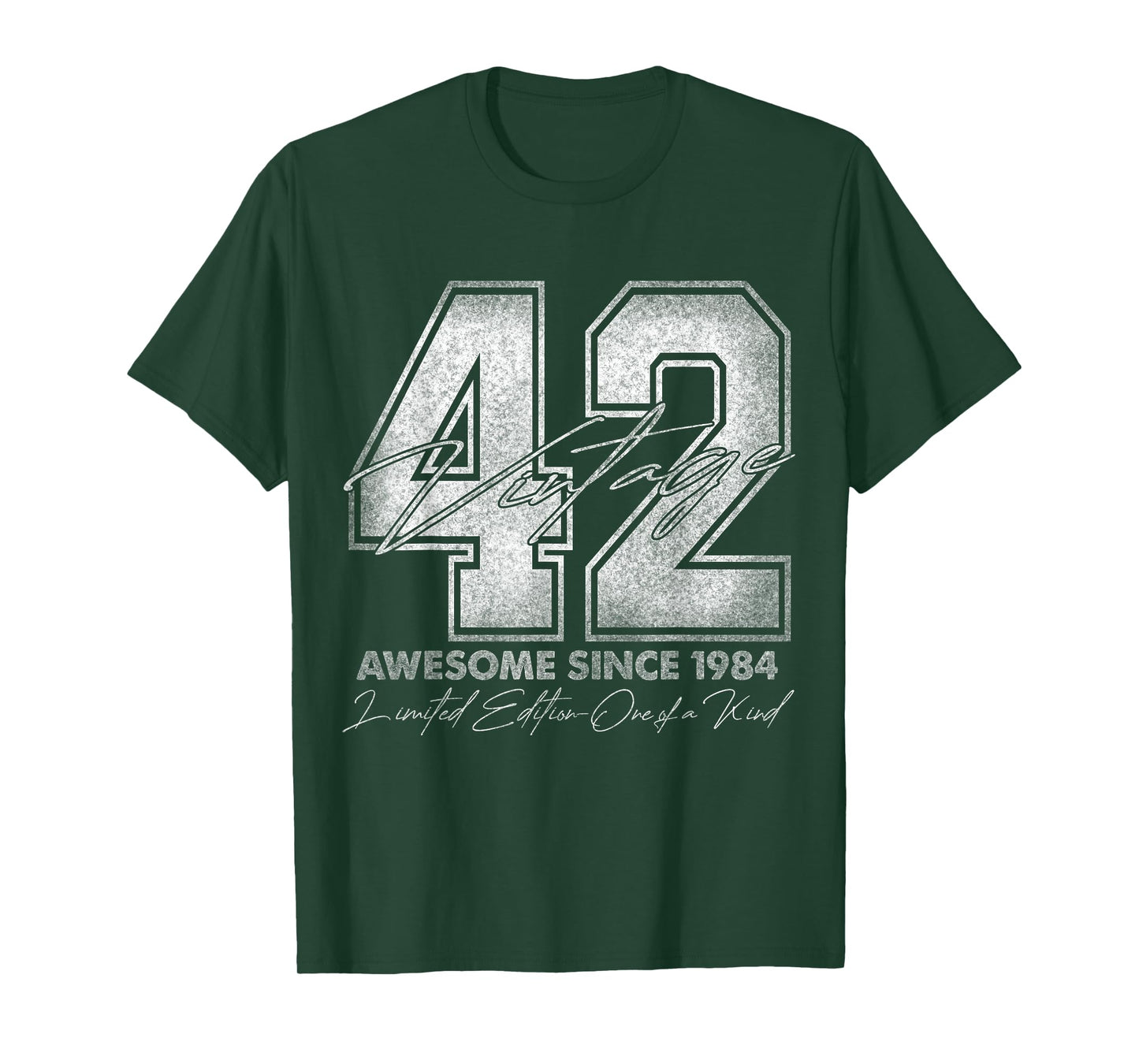 42 Year Old Gifts Vintage 1984 Limited Edition 42nd Birthday T-Shirt
