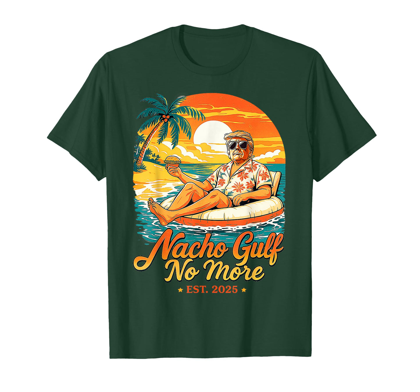 Nacho Gulf no More Gulf of United States Est 2025 T-Shirt