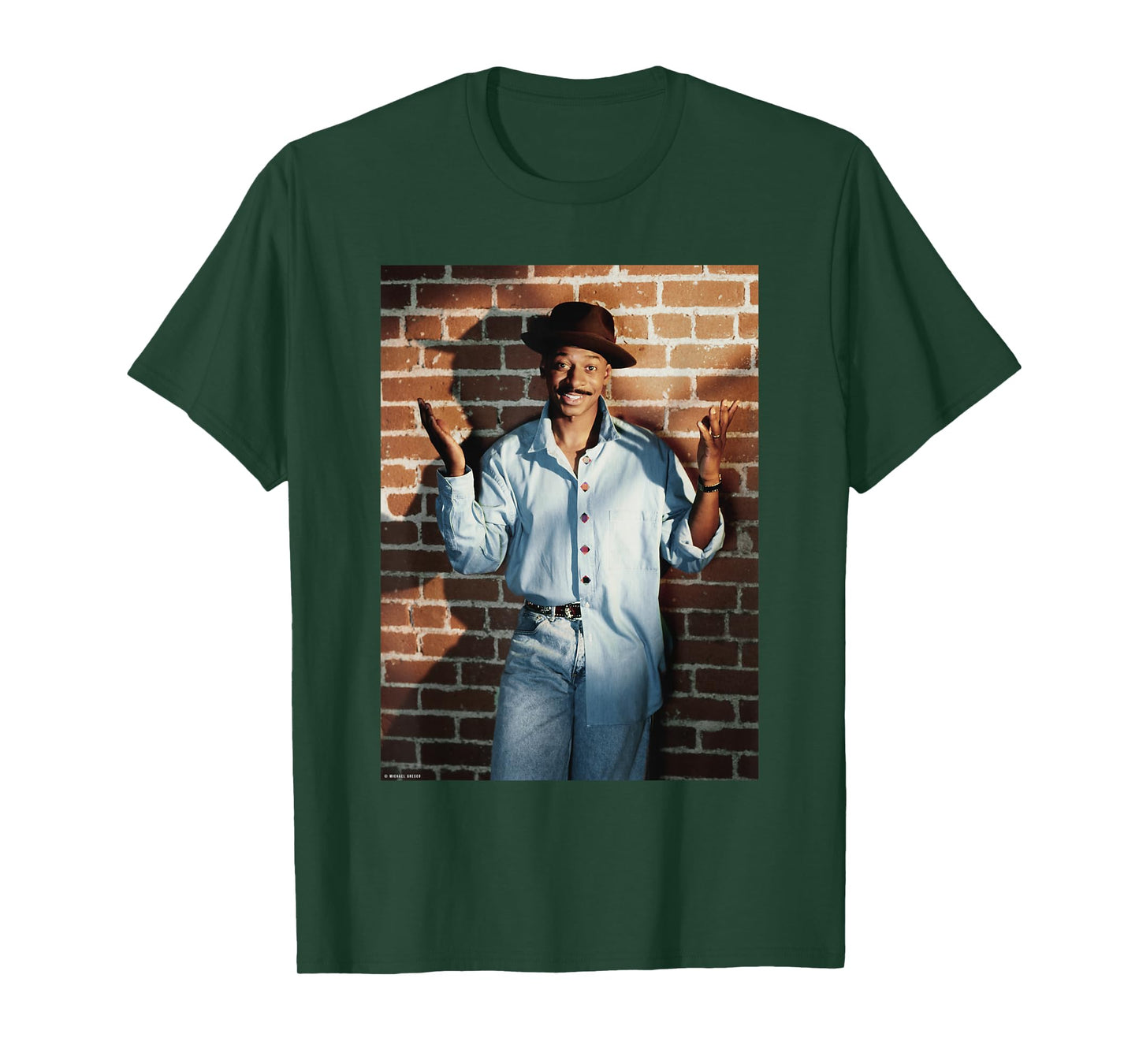 Robert Townsend Hollywood Shuffle Actor by Michael Grecco T-Shirt