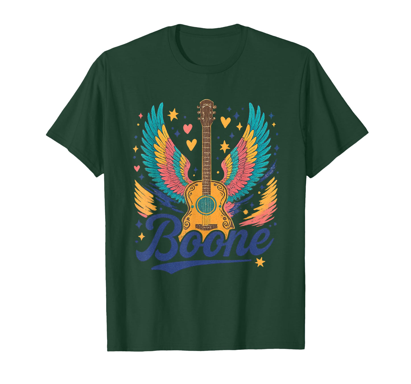 Boone Personalized Name Vintage Retro Girls Woman Man T-Shirt