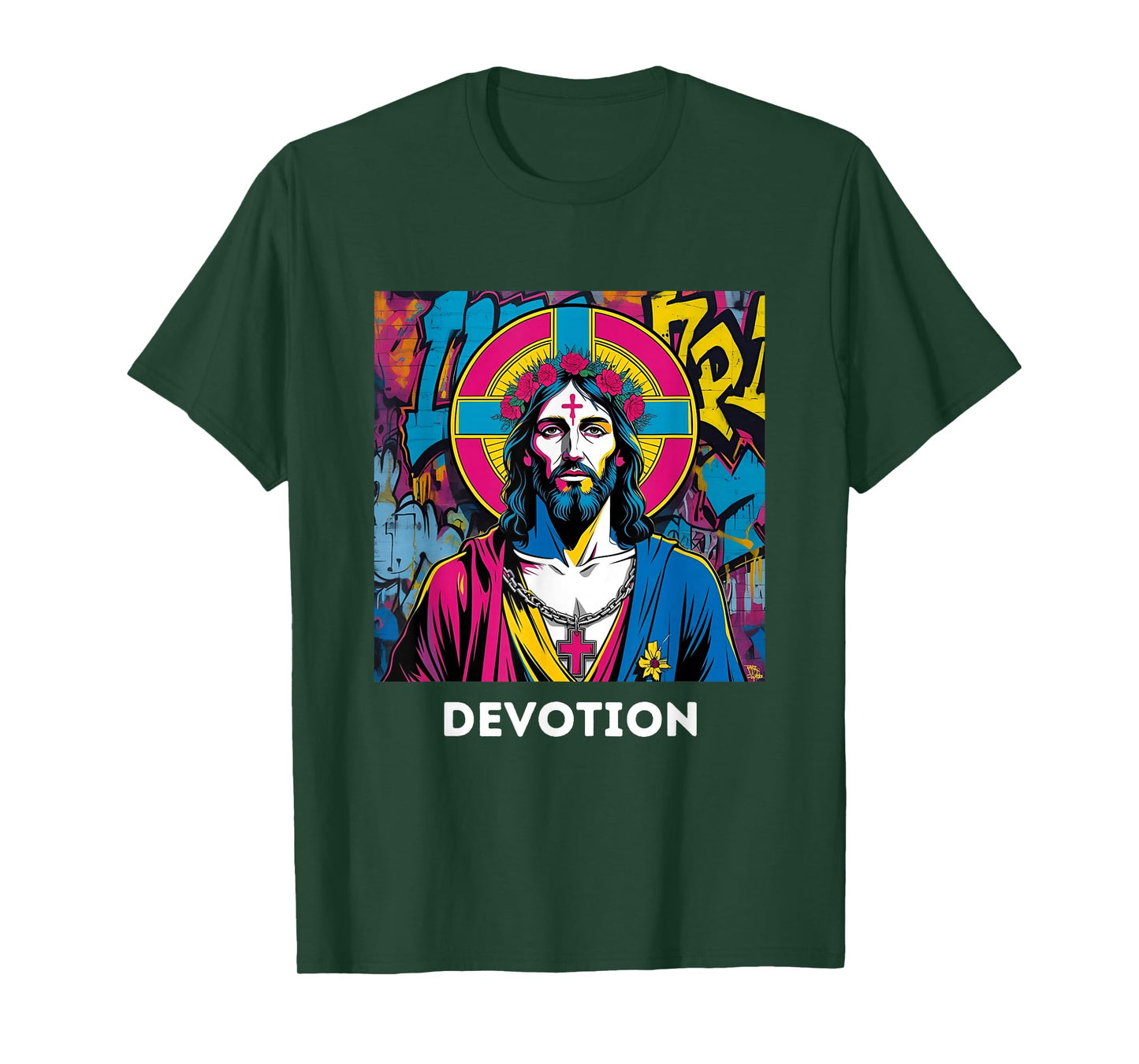 Devotion – Urban Jesus Street Art T-Shirt
